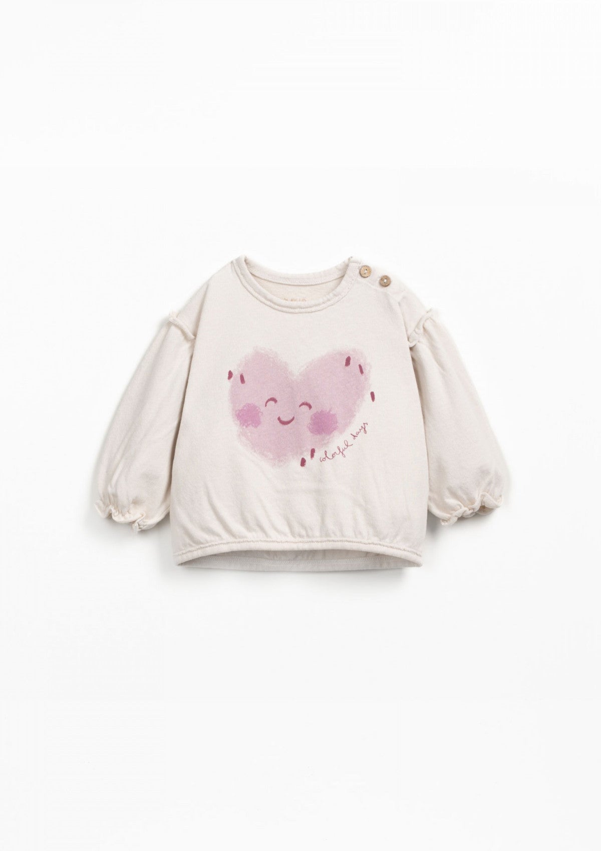 T-shirt with embroidered detail - PLAYUP