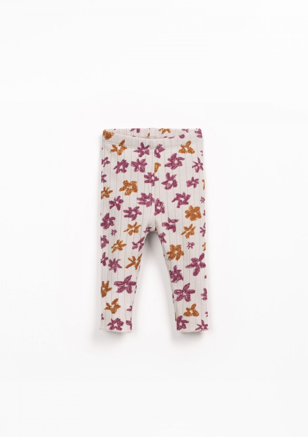Floral print knit leggings - PLAYUP