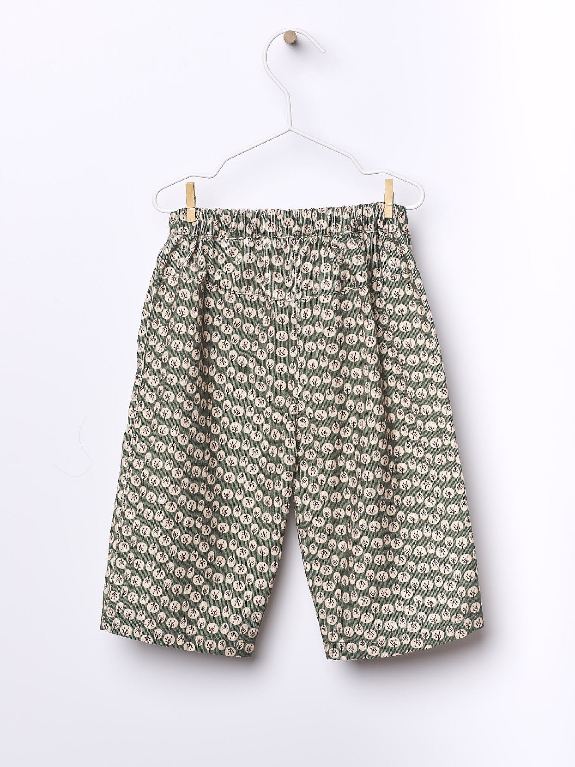 Floral corduroy pants | HAPPY GIRL - WEDOBLE