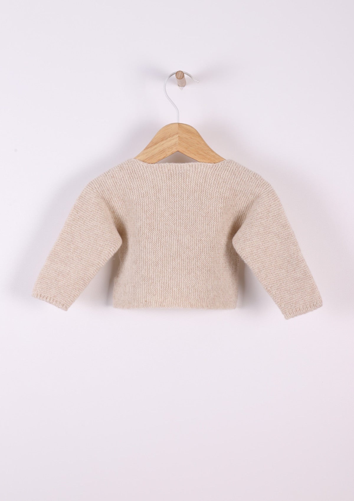 Knitted merino wool coat - WEDOBLE