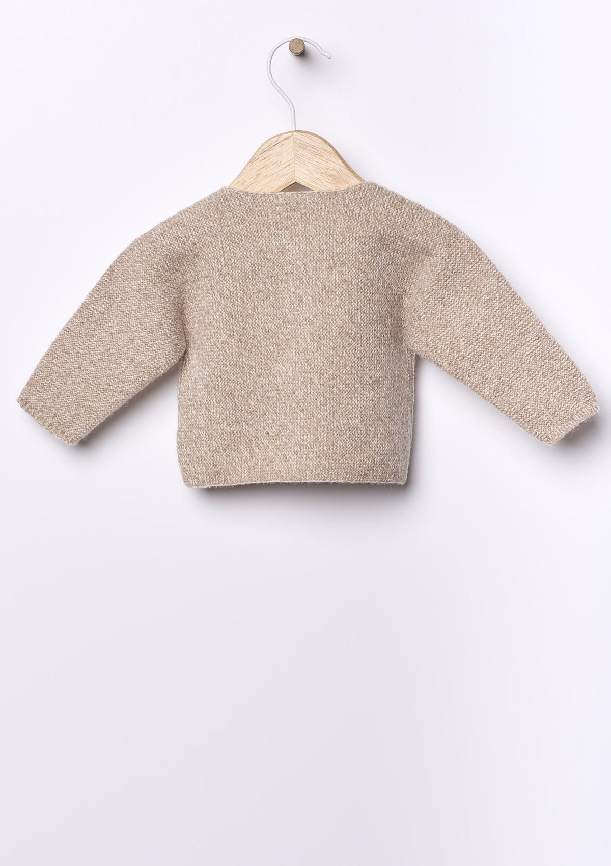Knitted merino wool coat - WEDOBLE
