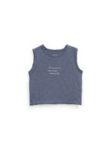 T-shirt with lettering on the front | Textile Art - PLAYUP