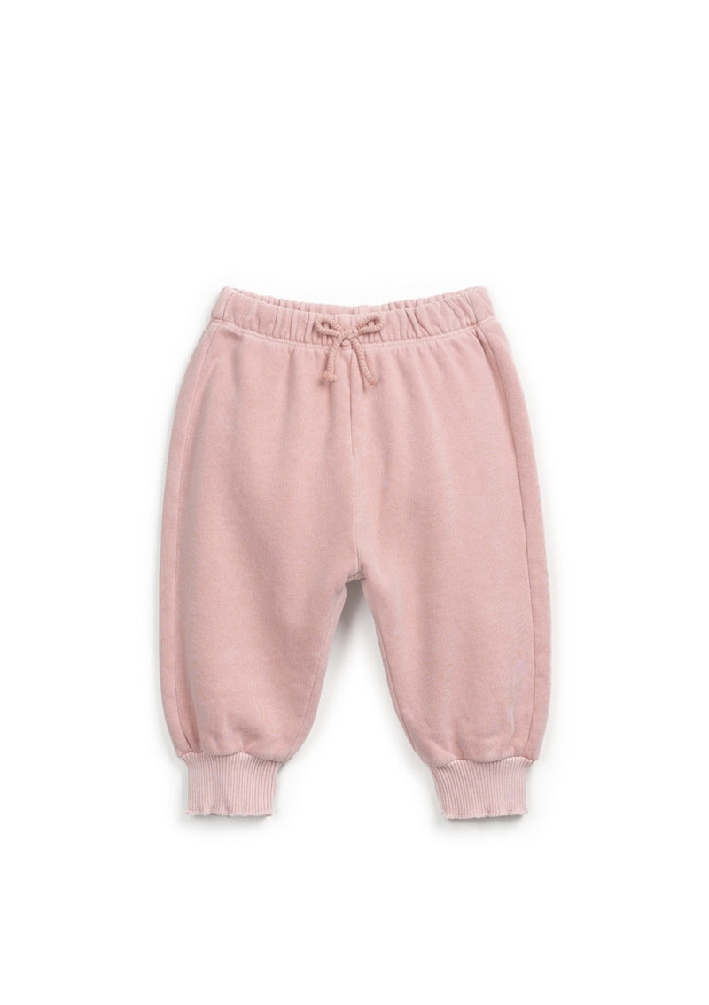 Jersey pants with decorative drawstring | Wooden Memories - PLAYUP