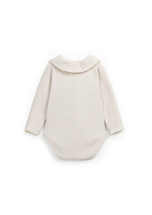 Ribbed bodysuit | Wooden Memories - PLAYUP