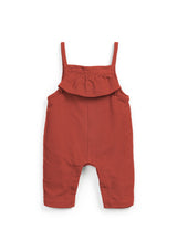 Jumpsuit in a mixture of recycled cotton and cotton | Wooden Memories - PLAYUP