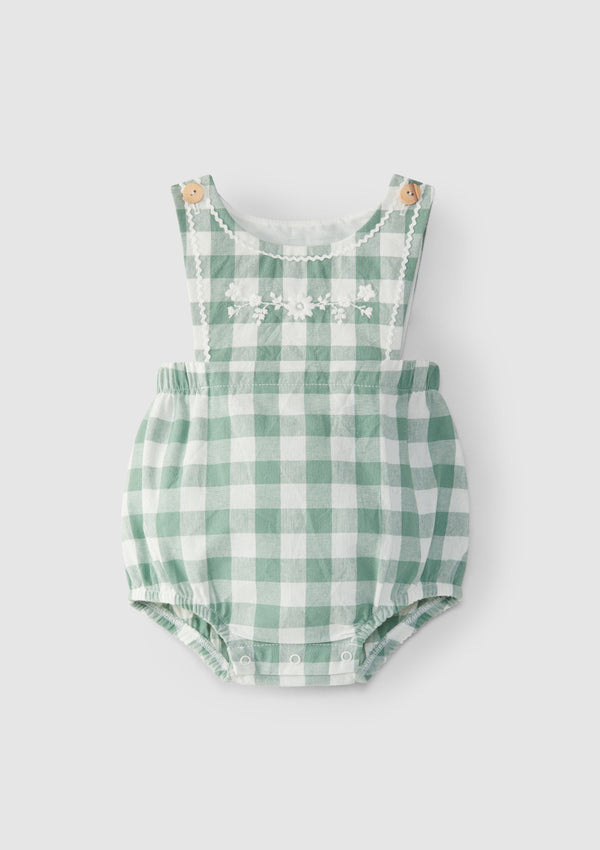 Shortie checkered with embroidery - SNUG