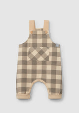 Plaid dungarees with pocket - SNUG