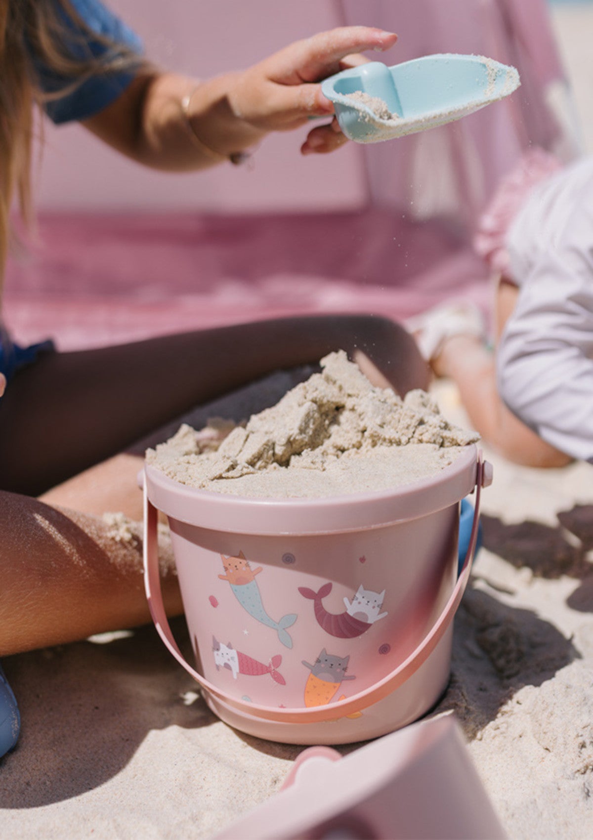 Beach Toy Set with Mermaid Cats - Monnëka