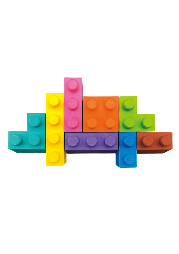 BLOCK CRAYONS - TRICERATOPS