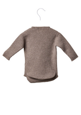 Ribbed shortie knitted in wool | LOVE IN WINTER DAYS - WEDOBLE