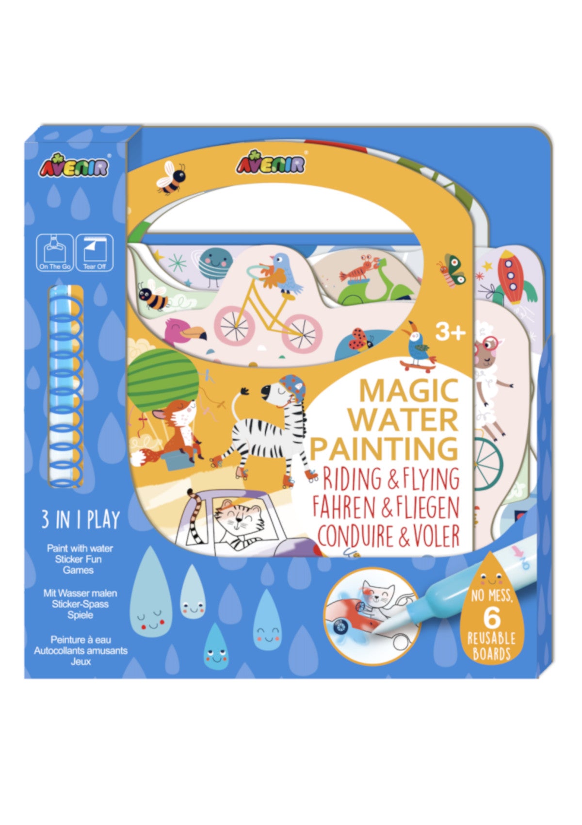 Magic Water Painting - Transports