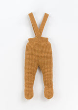 Knitted trousers with shoulder straps | Culinary - PLAYUP