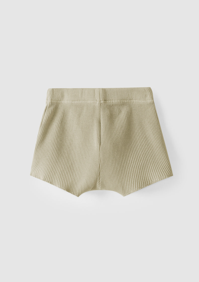 Set of two ribbed cotton shorts - SNUG