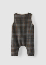 Plaid dungarees with pockets - SNUG