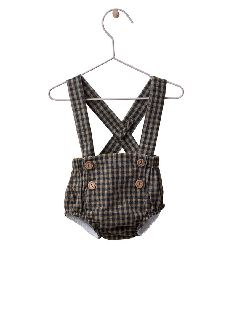 LITTLE RACCOON shoulder straps shorts - WEDOBLE