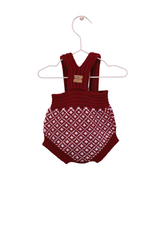 CHRISTMAS EVE shoulder straps knitted shorts - WEDOBLE