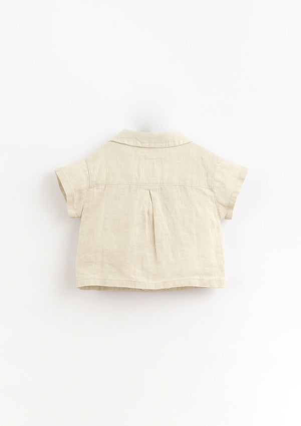 Linen shirt with pockets | Organic Care - PLAYUP