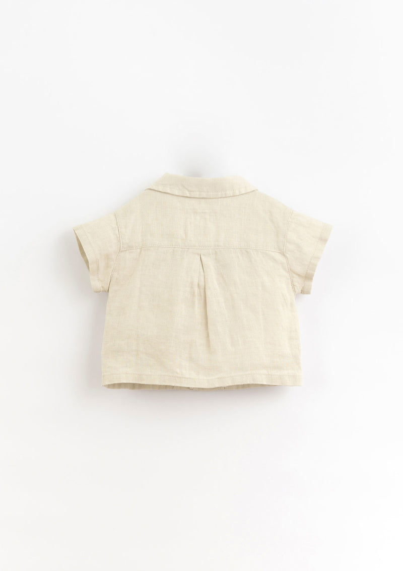 Linen shirt with pockets | Organic Care - PLAYUP