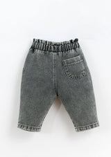 Denim cotton trousers | Culinary - PLAYUP